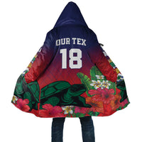 Custom Cayman Islands Cloak Green Turtle Sporty Style - Wonder Print Shop