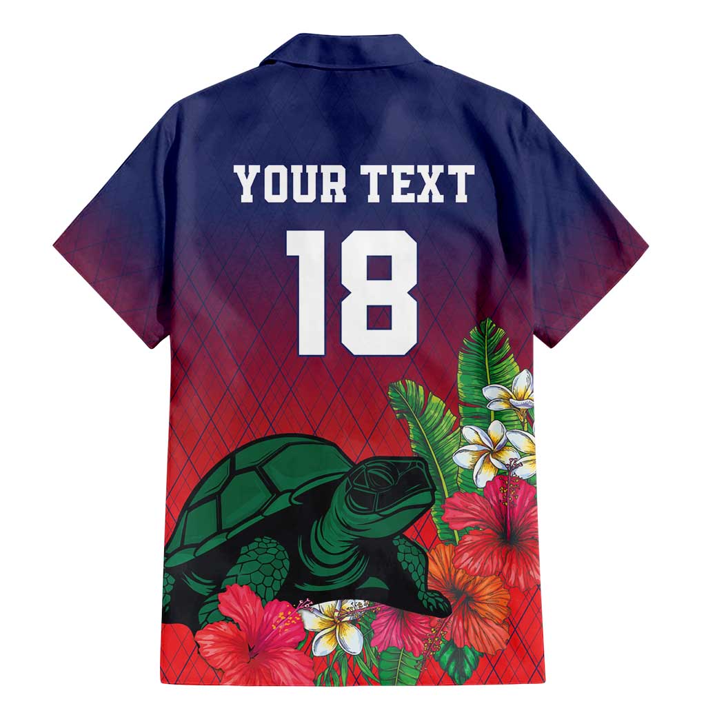 Custom Cayman Islands Family Matching Mermaid Dress and Hawaiian Shirt Green Turtle Sporty Style - Wonder Print Shop