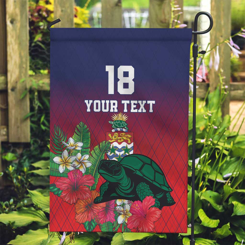 Custom Cayman Islands Garden Flag Green Turtle Sporty Style - Wonder Print Shop
