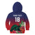 Custom Cayman Islands Kid Hoodie Green Turtle Sporty Style - Wonder Print Shop