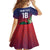 Custom Cayman Islands Kid Short Sleeve Dress Green Turtle Sporty Style - Wonder Print Shop