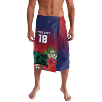 Custom Cayman Islands Lavalava Green Turtle Sporty Style - Wonder Print Shop