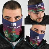 Cayman Islands Neck Gaiter Green Turtle Sporty Style LT18