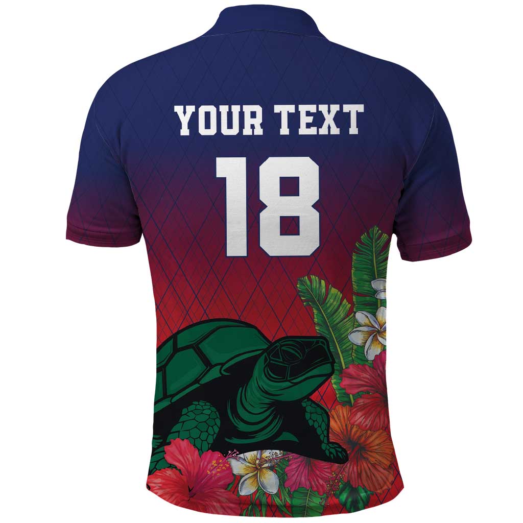 Custom Cayman Islands Polo Shirt Green Turtle Sporty Style - Wonder Print Shop