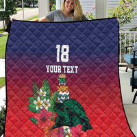 Custom Cayman Islands Quilt Green Turtle Sporty Style - Wonder Print Shop