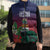 Custom Cayman Islands Sleeveless Puffer Jacket Green Turtle Sporty Style - Wonder Print Shop