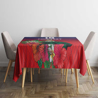 Custom Cayman Islands Tablecloth Green Turtle Sporty Style - Wonder Print Shop