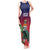 Custom Cayman Islands Tank Maxi Dress Green Turtle Sporty Style - Wonder Print Shop