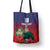 Custom Cayman Islands Tote Bag Green Turtle Sporty Style - Wonder Print Shop