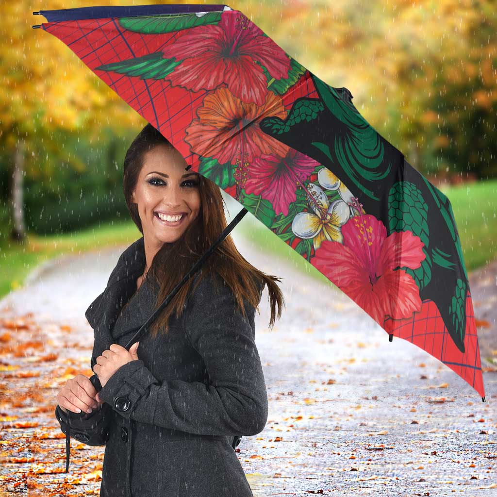 Custom Cayman Islands Umbrella Green Turtle Sporty Style - Wonder Print Shop