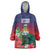 Custom Cayman Islands Wearable Blanket Hoodie Green Turtle Sporty Style - Wonder Print Shop