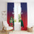 Custom Cayman Islands Window Curtain Green Turtle Sporty Style - Wonder Print Shop