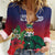 Custom Cayman Islands Women Casual Shirt Green Turtle Sporty Style - Wonder Print Shop