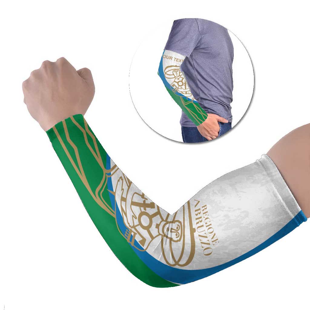 Personalized Italian Region Abruzzo Arm Sleeves Italy Sporty Style - Wonder Print Shop