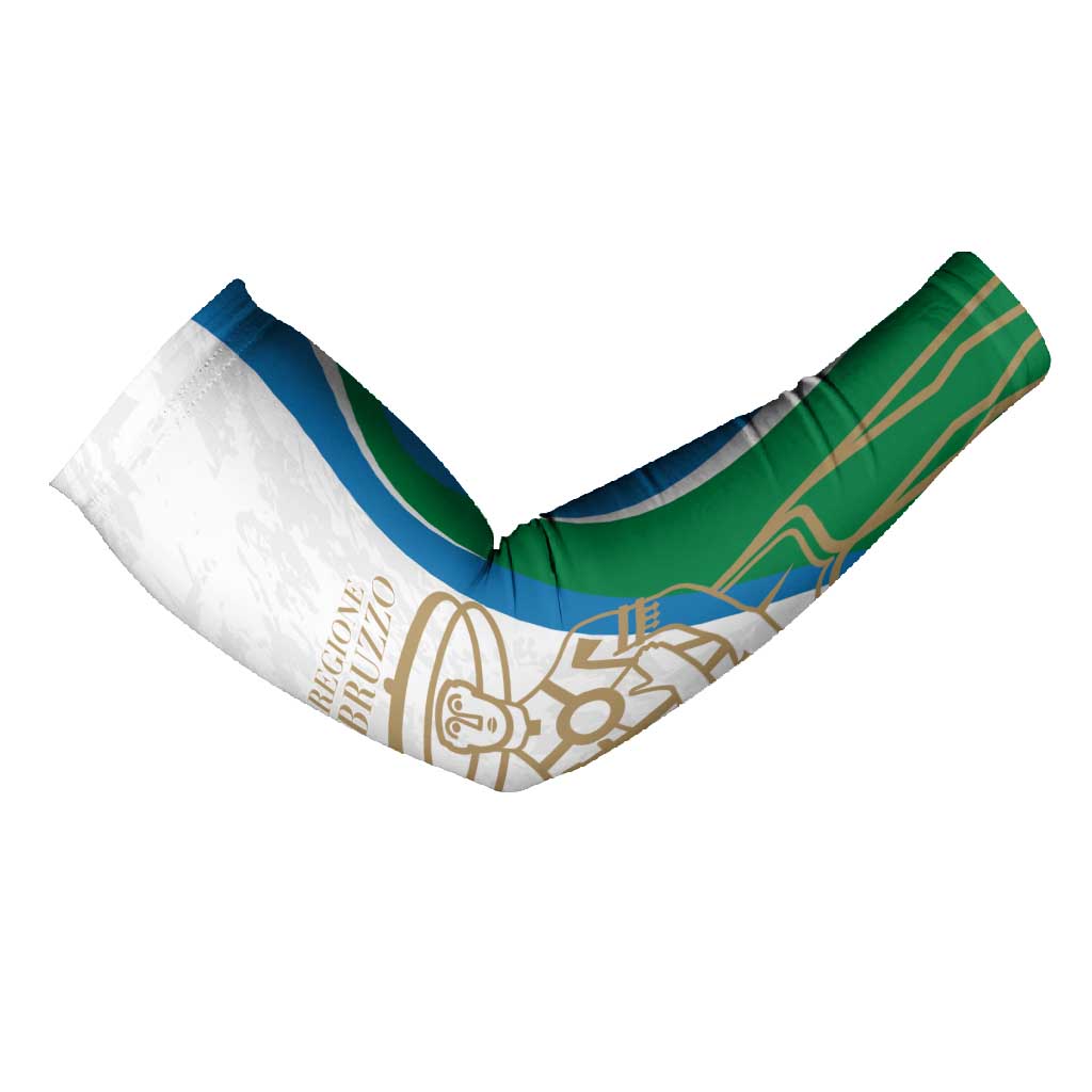 Personalized Italian Region Abruzzo Arm Sleeves Italy Sporty Style - Wonder Print Shop