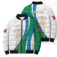 Personalized Italian Region Abruzzo Bomber Puffer Jacket Italy Sporty Style - Wonder Print Shop