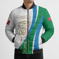 Personalized Italian Region Abruzzo Bomber Puffer Jacket Italy Sporty Style - Wonder Print Shop