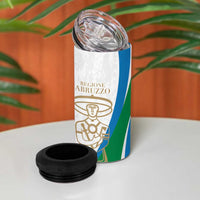 Personalized Italian Region Abruzzo 4 in 1 Can Cooler Tumbler Italy Sporty Style - Wonder Print Shop