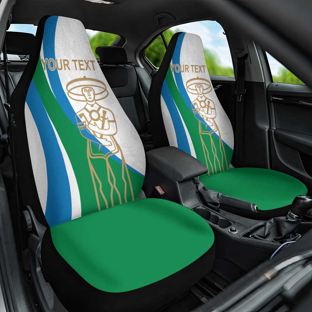 Personalized Italian Region Abruzzo Car Seat Cover Italy Sporty Style - Wonder Print Shop