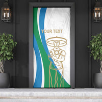 Personalized Italian Region Abruzzo Door Cover Italy Sporty Style - Wonder Print Shop