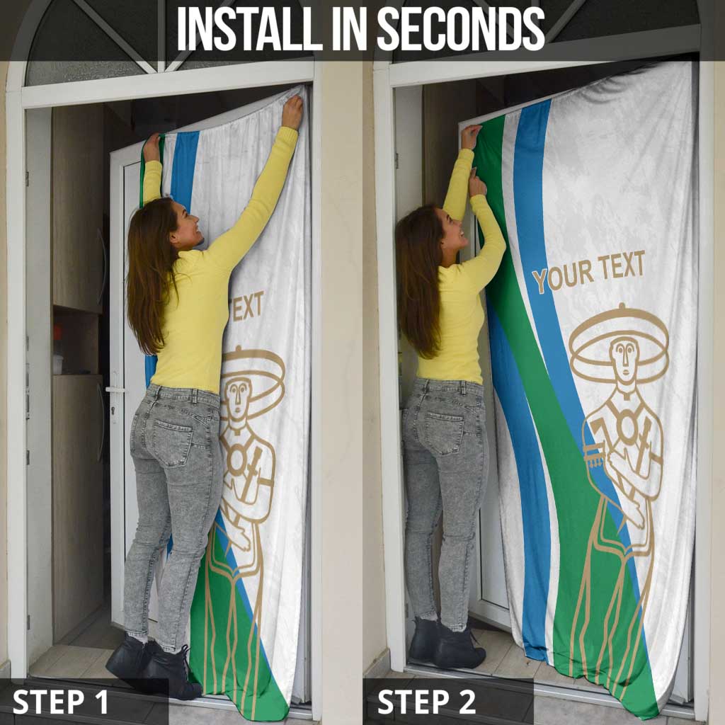 Personalized Italian Region Abruzzo Door Cover Italy Sporty Style - Wonder Print Shop