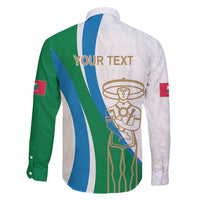 Personalized Italian Region Abruzzo Family Matching Long Sleeve Bodycon Dress and Hawaiian Shirt Italy Sporty Style - Wonder Print Shop