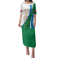 Personalized Italian Region Abruzzo Family Matching Puletasi and Hawaiian Shirt Italy Sporty Style - Wonder Print Shop