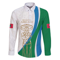 Personalized Italian Region Abruzzo Family Matching Short Sleeve Bodycon Dress and Hawaiian Shirt Italy Sporty Style - Wonder Print Shop