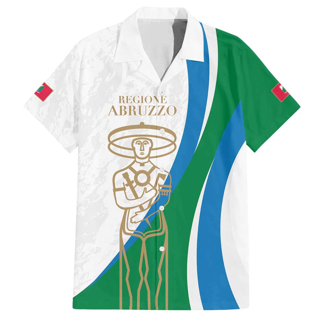 Personalized Italian Region Abruzzo Family Matching Tank Maxi Dress and Hawaiian Shirt Italy Sporty Style - Wonder Print Shop