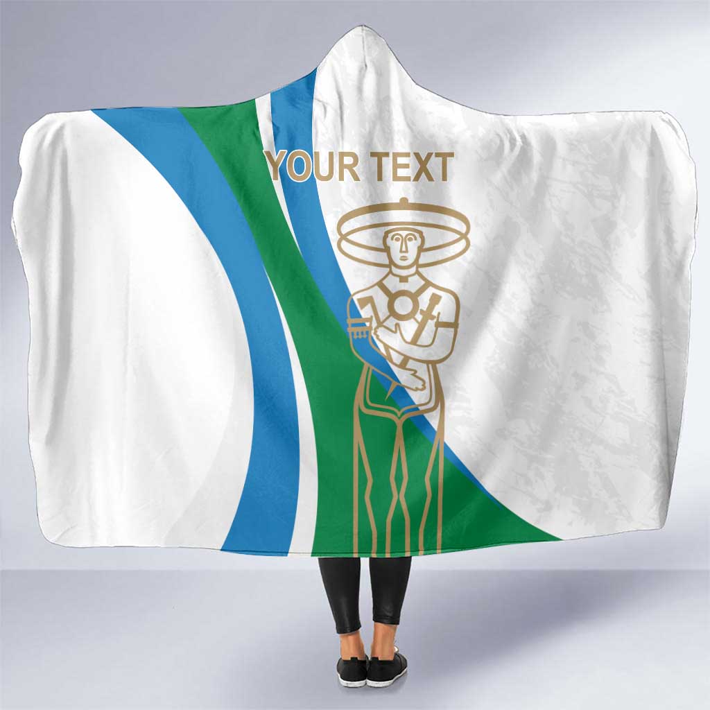 Personalized Italian Region Abruzzo Hooded Blanket Italy Sporty Style - Wonder Print Shop