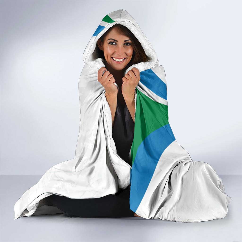 Personalized Italian Region Abruzzo Hooded Blanket Italy Sporty Style - Wonder Print Shop