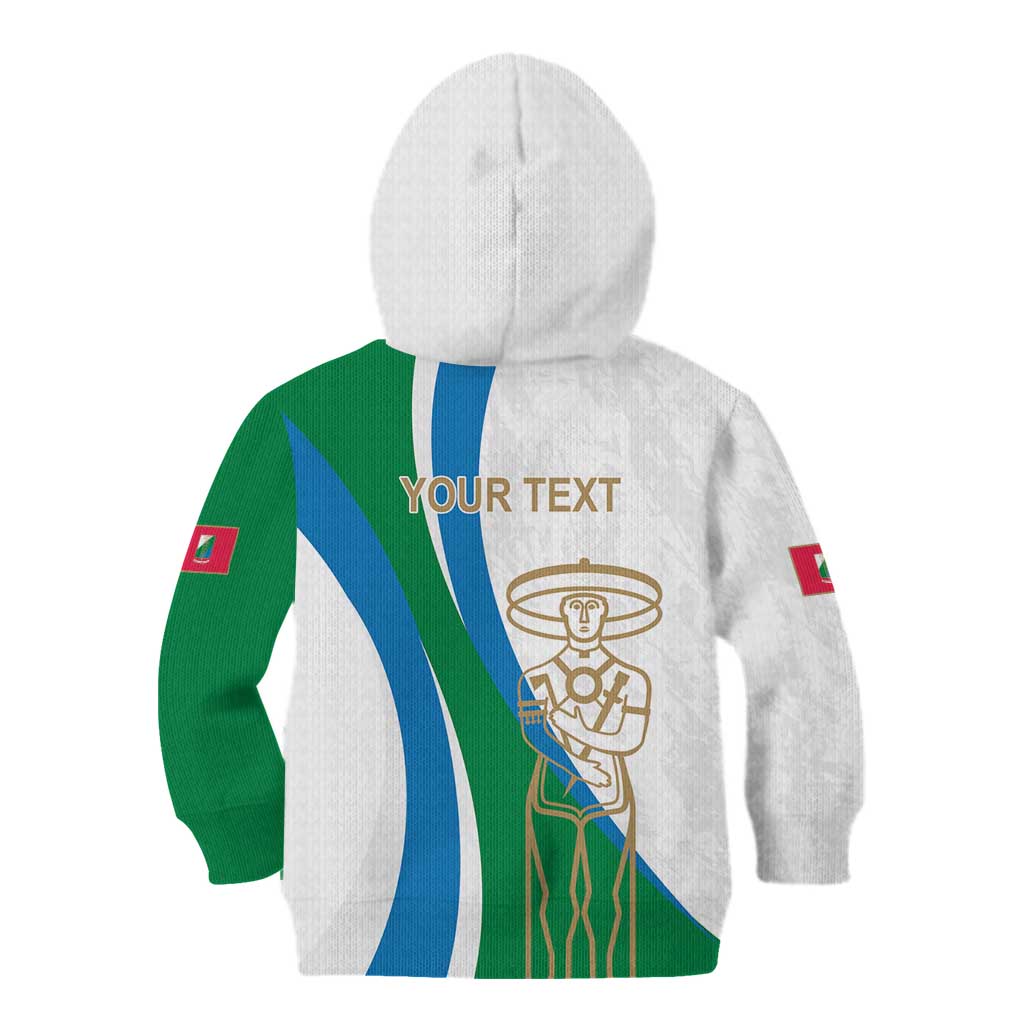 Personalized Italian Region Abruzzo Kid Hoodie Italy Sporty Style - Wonder Print Shop