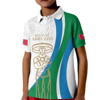 Personalized Italian Region Abruzzo Kid Polo Shirt Italy Sporty Style - Wonder Print Shop