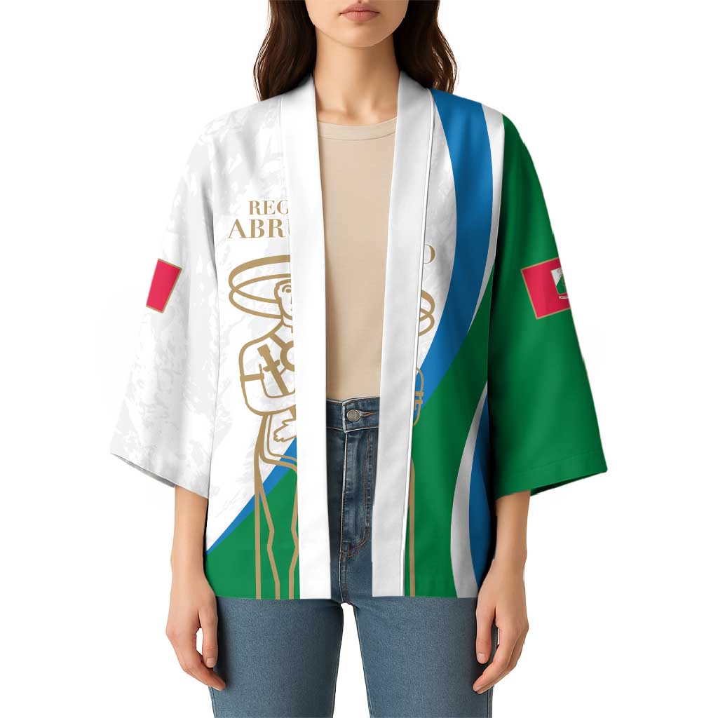 Personalized Italian Region Abruzzo Kimono Italy Sporty Style - Wonder Print Shop