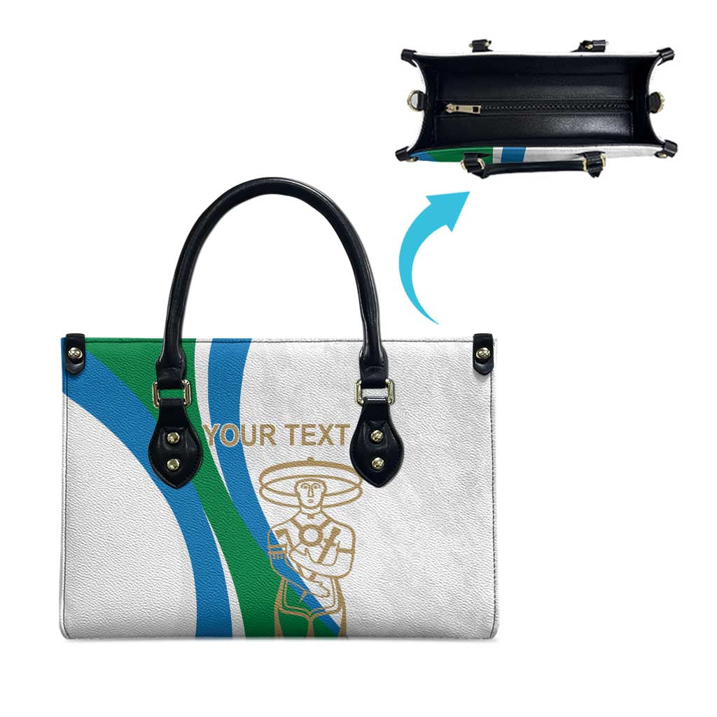 Personalized Italian Region Abruzzo Leather Bag Italy Sporty Style - Wonder Print Shop