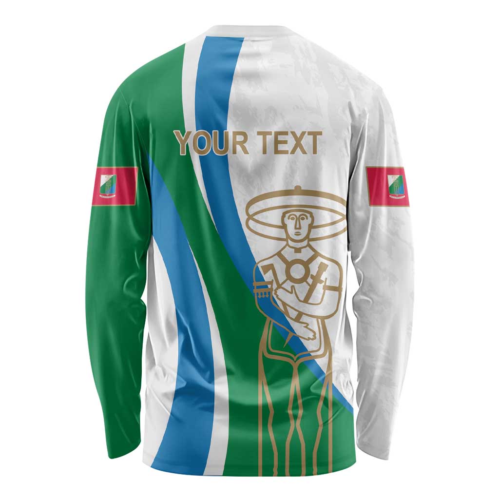 Personalized Italian Region Abruzzo Long Sleeve Shirt Italy Sporty Style - Wonder Print Shop