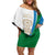 Personalized Italian Region Abruzzo Off Shoulder Short Dress Italy Sporty Style - Wonder Print Shop