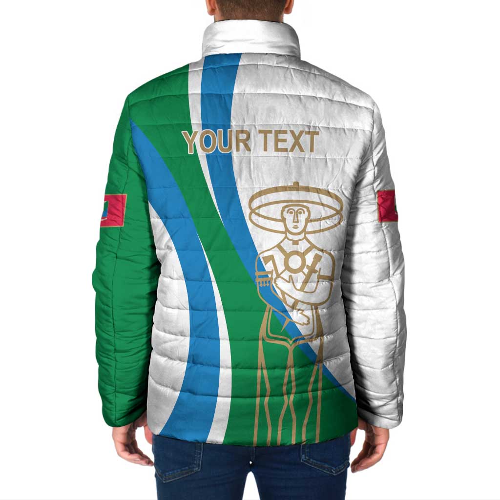Personalized Italian Region Abruzzo Padded Jacket Italy Sporty Style - Wonder Print Shop