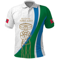 Personalized Italian Region Abruzzo Polo Shirt Italy Sporty Style - Wonder Print Shop