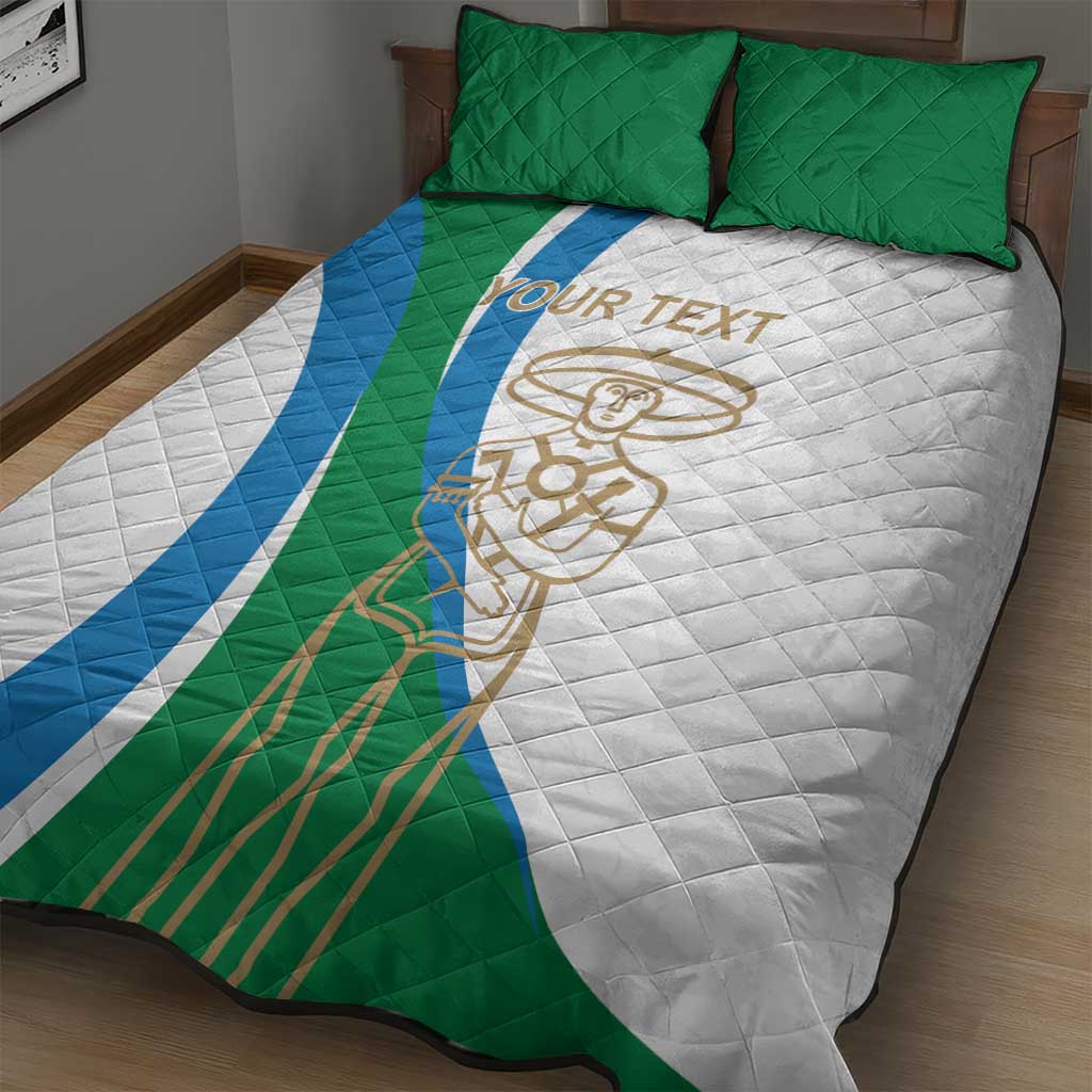 Personalized Italian Region Abruzzo Quilt Bed Set Italy Sporty Style - Wonder Print Shop