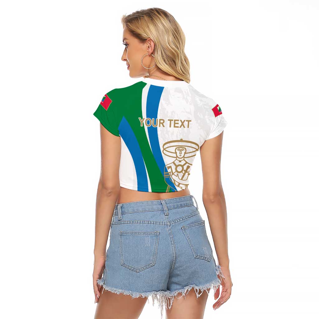 Personalized Italian Region Abruzzo Raglan Cropped T Shirt Italy Sporty Style - Wonder Print Shop