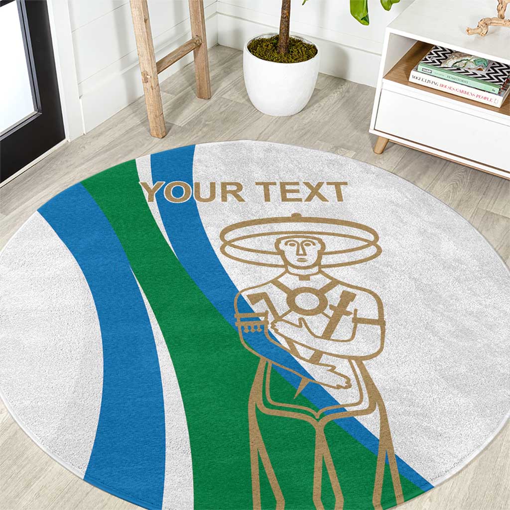 Personalized Italian Region Abruzzo Round Carpet Italy Sporty Style - Wonder Print Shop