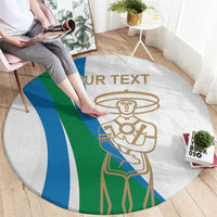 Personalized Italian Region Abruzzo Round Carpet Italy Sporty Style - Wonder Print Shop