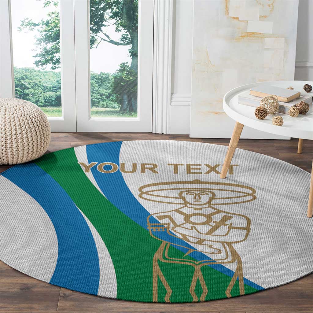Personalized Italian Region Abruzzo Round Carpet Italy Sporty Style - Wonder Print Shop