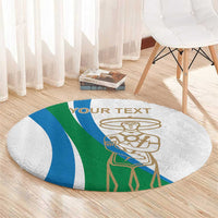 Personalized Italian Region Abruzzo Round Carpet Italy Sporty Style - Wonder Print Shop