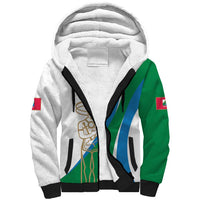 Personalized Italian Region Abruzzo Sherpa Hoodie Italy Sporty Style - Wonder Print Shop