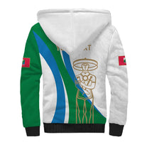 Personalized Italian Region Abruzzo Sherpa Hoodie Italy Sporty Style - Wonder Print Shop