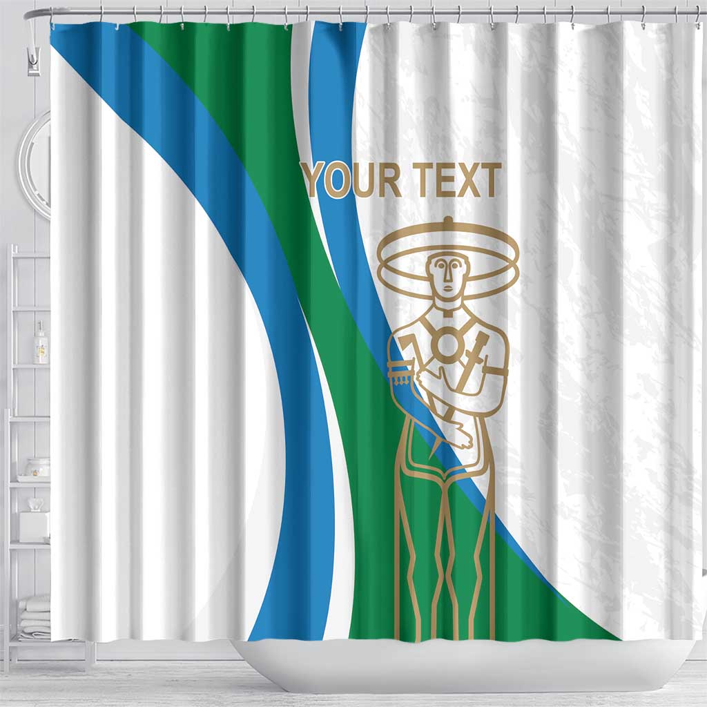 Personalized Italian Region Abruzzo Shower Curtain Italy Sporty Style - Wonder Print Shop