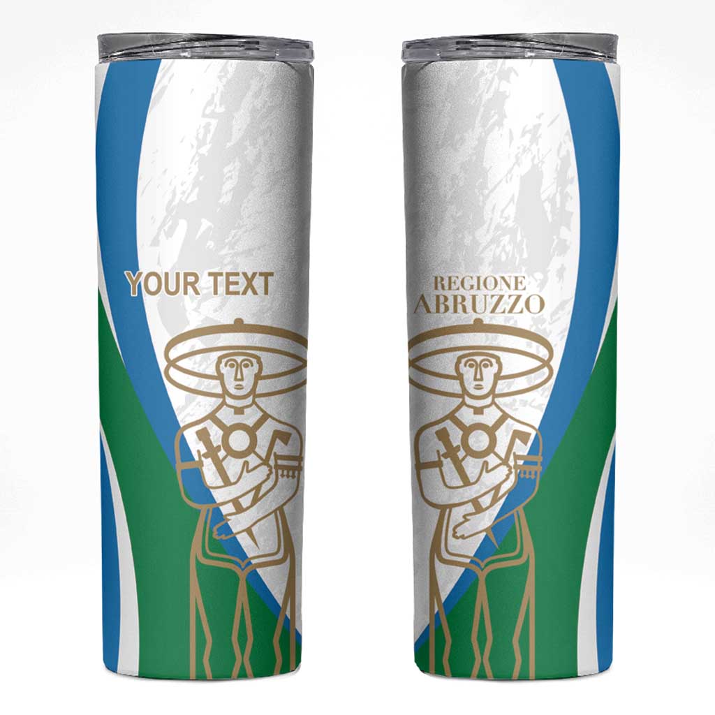 Personalized Italian Region Abruzzo Skinny Tumbler Italy Sporty Style - Wonder Print Shop