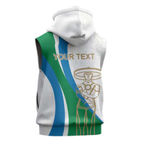 Personalized Italian Region Abruzzo Sleeveless Hoodie Italy Sporty Style - Wonder Print Shop
